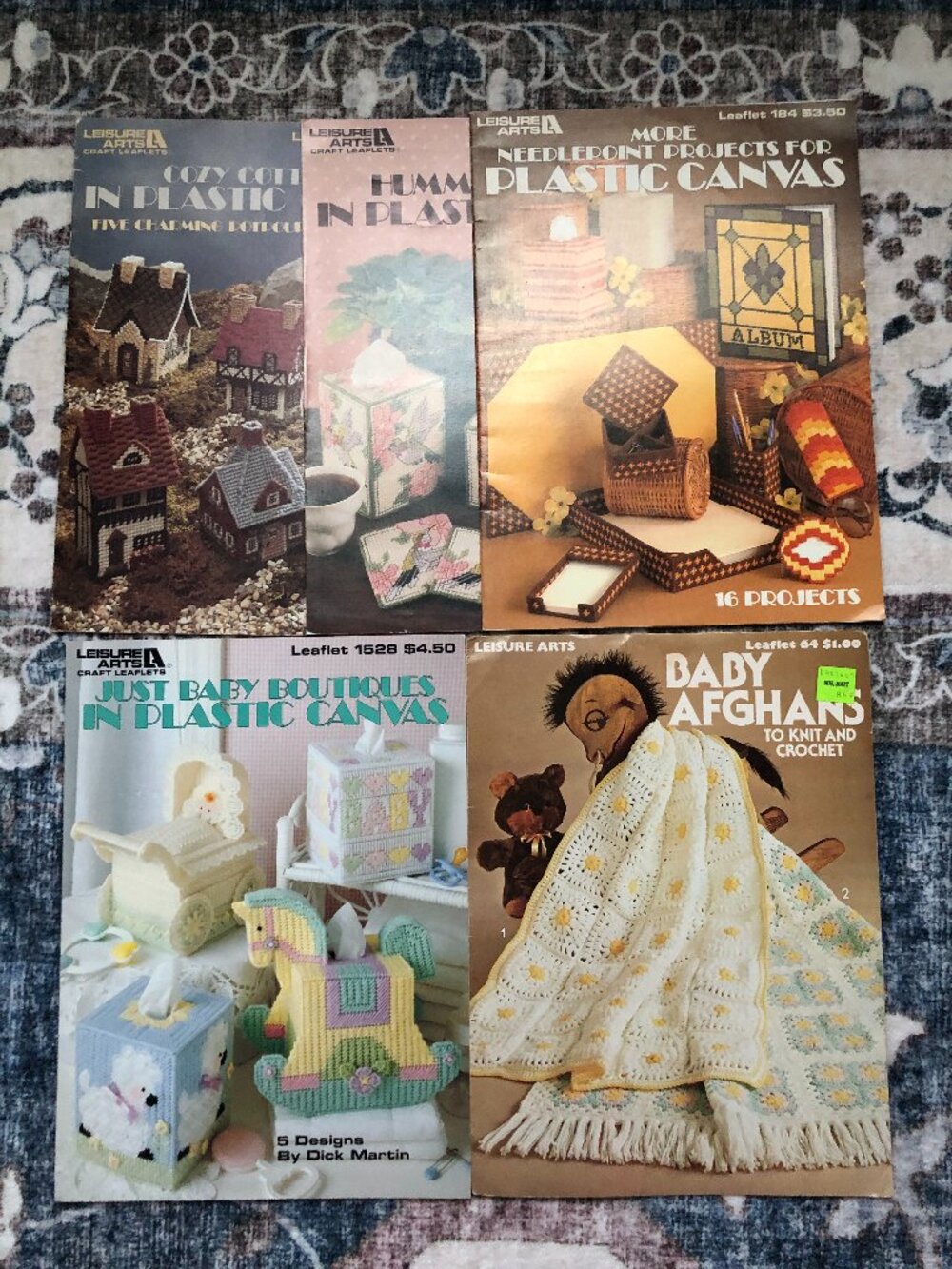 Vintage Leisure Art More Needlepoint projects